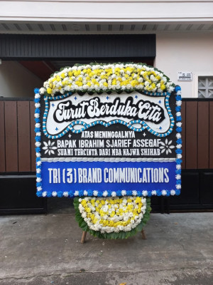 Papan Bunga Duka di Wonokerto